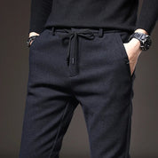 Men's Slim Fit Joggers Premium Comfort Tapered Leg Sweatpants | Casual Loungewear Active Bottoms Dark Grey Navy Black