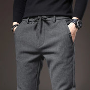 Men's Slim Fit Joggers Premium Comfort Tapered Leg Sweatpants | Casual Loungewear Active Bottoms Dark Grey Navy Black