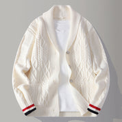 Julian Knitted Cardigan | Men's Classic Knit Cardigan | Warm Button-Up Knitwear UK
