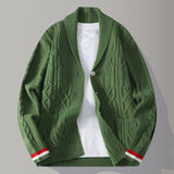 Julian Knitted Cardigan | Men's Classic Knit Cardigan | Warm Button-Up Knitwear UK
