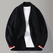 Julian Knitted Cardigan | Men's Classic Knit Cardigan | Warm Button-Up Knitwear UK