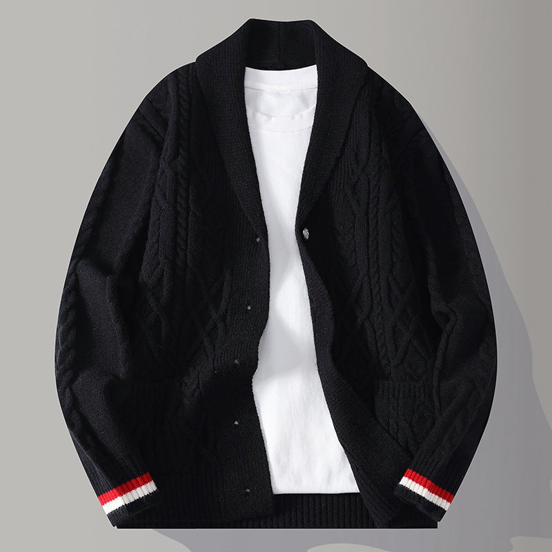 Julian Knitted Cardigan | Men's Classic Knit Cardigan | Warm Button-Up Knitwear UK