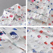 Mosaic - Collared Shirt | Men's Classic Collared Shirt | Smart Casual Button-Down UK