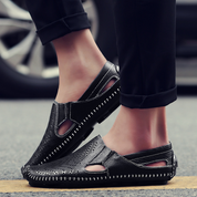 Dante Leather Sandals | Men's Leather Sandals | Classic Summer Open-Toe Shoes UK