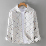 Mosaic - Collared Shirt | Men's Classic Collared Shirt | Smart Casual Button-Down UK