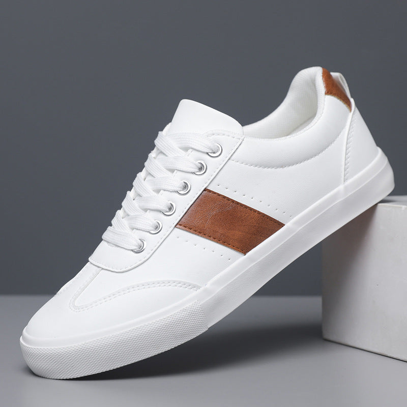 Vicci Leather Trainers | Men's Genuine Leather Trainers | Smart Casual Fashion Shoes UK