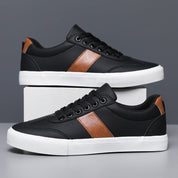 Vicci Leather Trainers | Men's Genuine Leather Trainers | Smart Casual Fashion Shoes UK