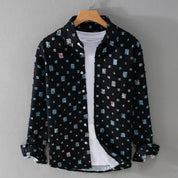 Mosaic - Collared Shirt | Men's Classic Collared Shirt | Smart Casual Button-Down UK