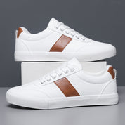 Vicci Leather Trainers | Men's Genuine Leather Trainers | Smart Casual Fashion Shoes UK