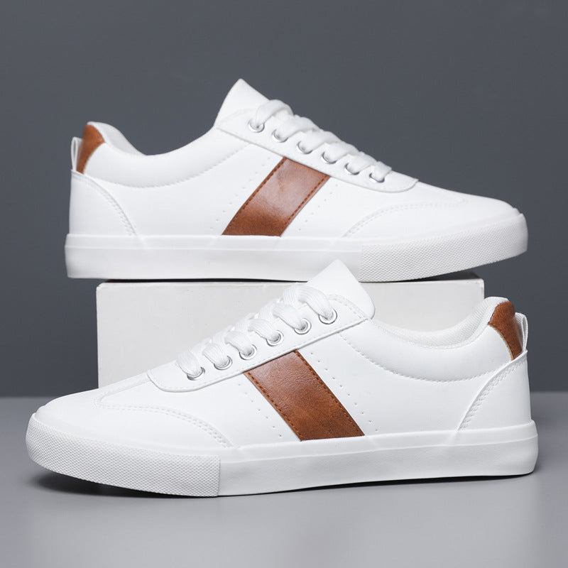 Vicci Leather Trainers | Men's Genuine Leather Trainers | Smart Casual Fashion Shoes UK