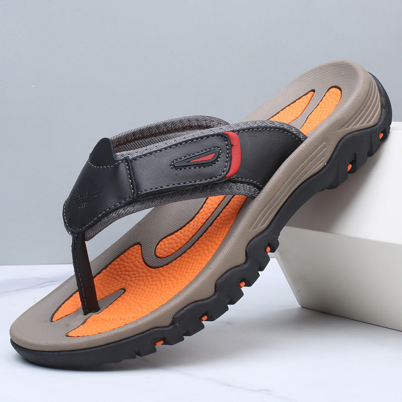 Langford Leather Sandals | Men's Leather Sandals | Classic Summer Open-Toe Shoes UK
