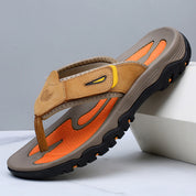 Langford Leather Sandals | Men's Leather Sandals | Classic Summer Open-Toe Shoes UK