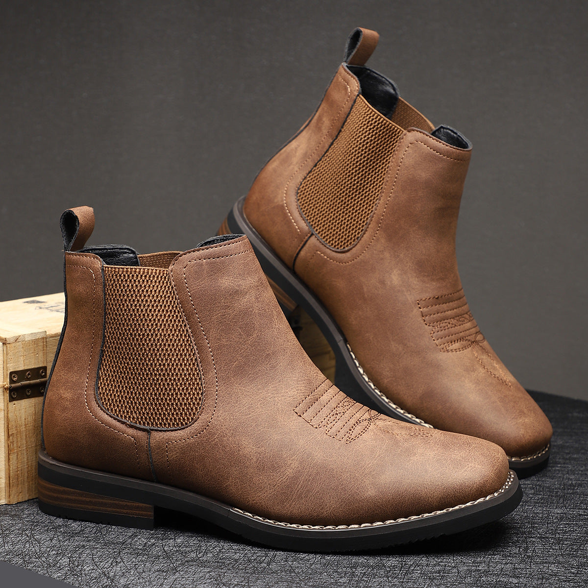 Winston Boot | Men's Chelsea Boots | Classic Leather Ankle Boots UK