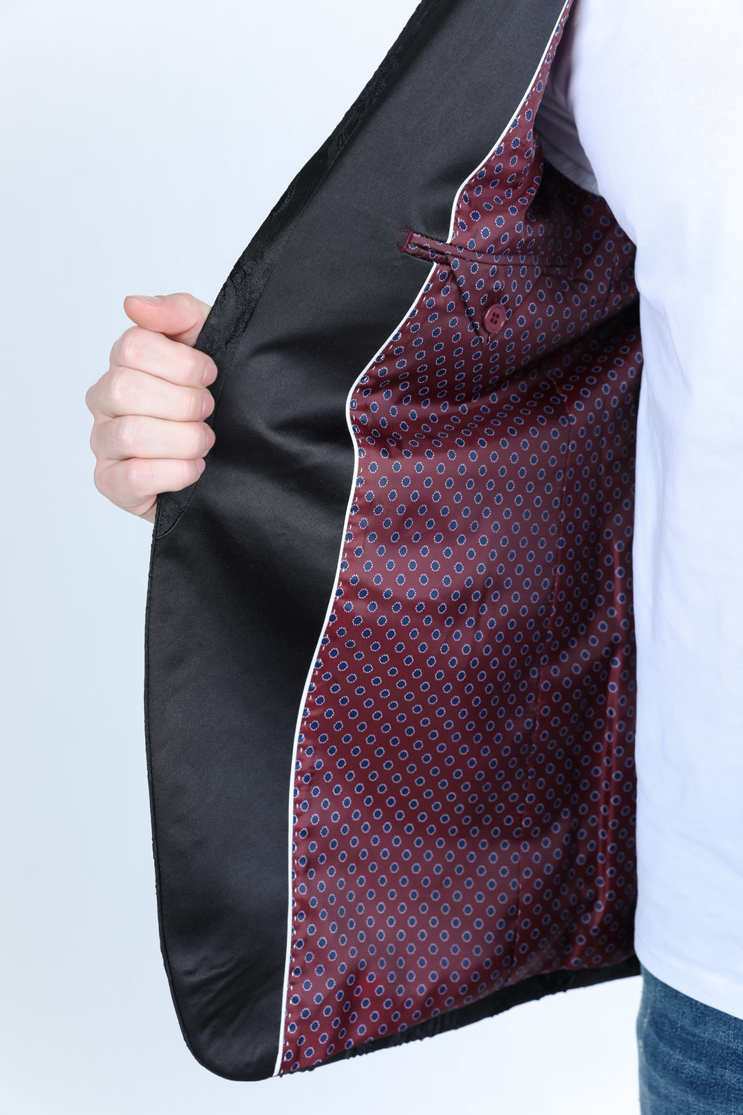 Modern Fit Evening Blazer | Blazer | Men's Black Evening Jacket