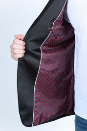Modern Fit Evening Blazer | Blazer | Men's Black Evening Jacket