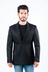 Double Button Blazer | Men's Blazer | Men Double Button Black Wine Red
