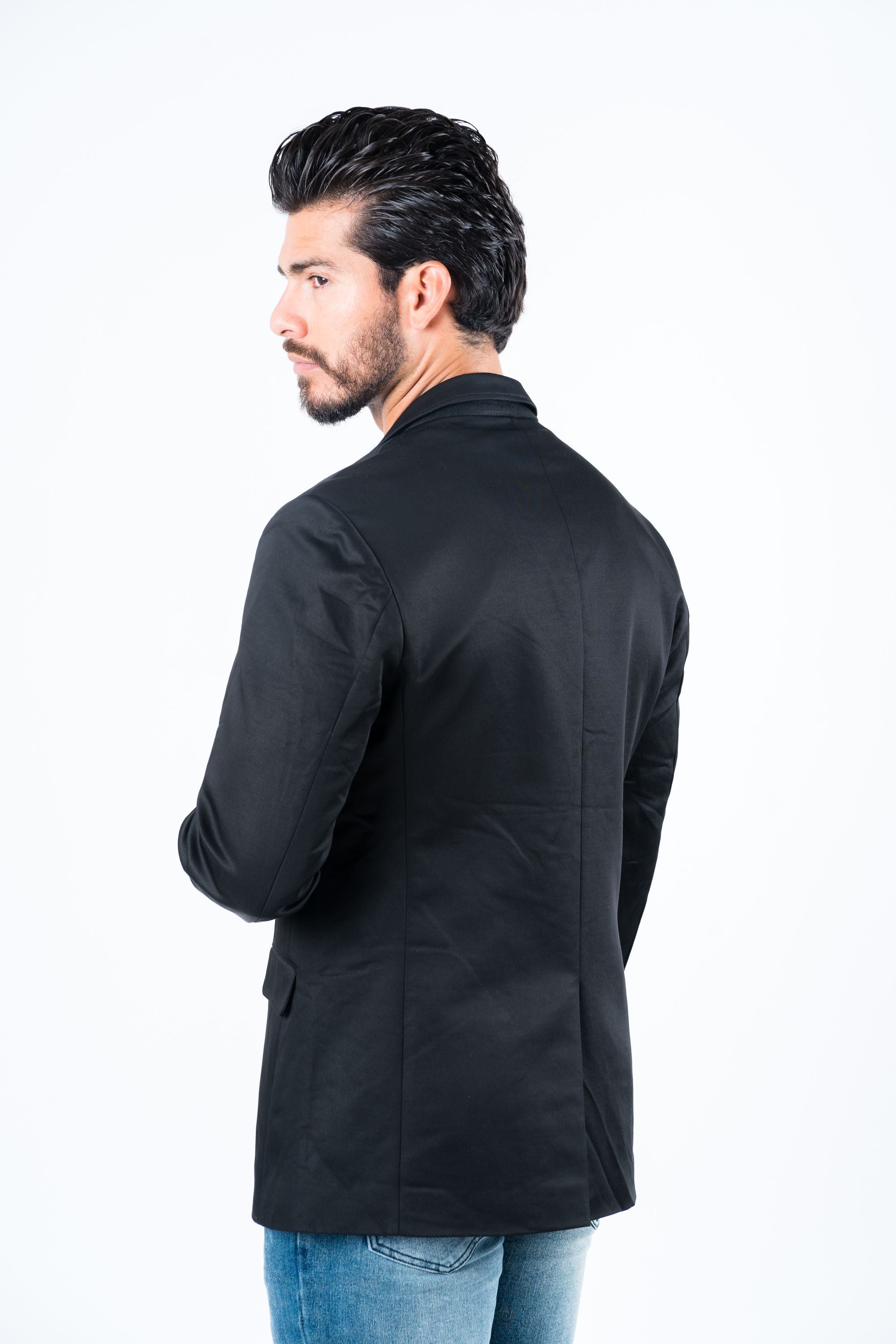 Double Button Blazer | Men's Blazer | Men Double Button Black Wine Red