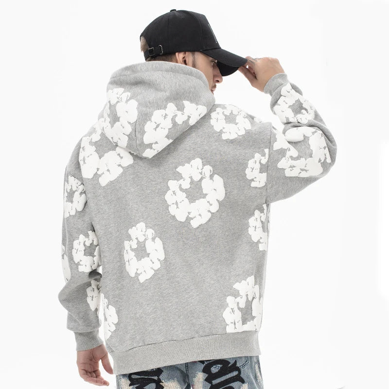 Men's Casual Soft Hooded Sweatshirt – Relaxed Fit Pullover Hoodie Autumn Winter Streetwear