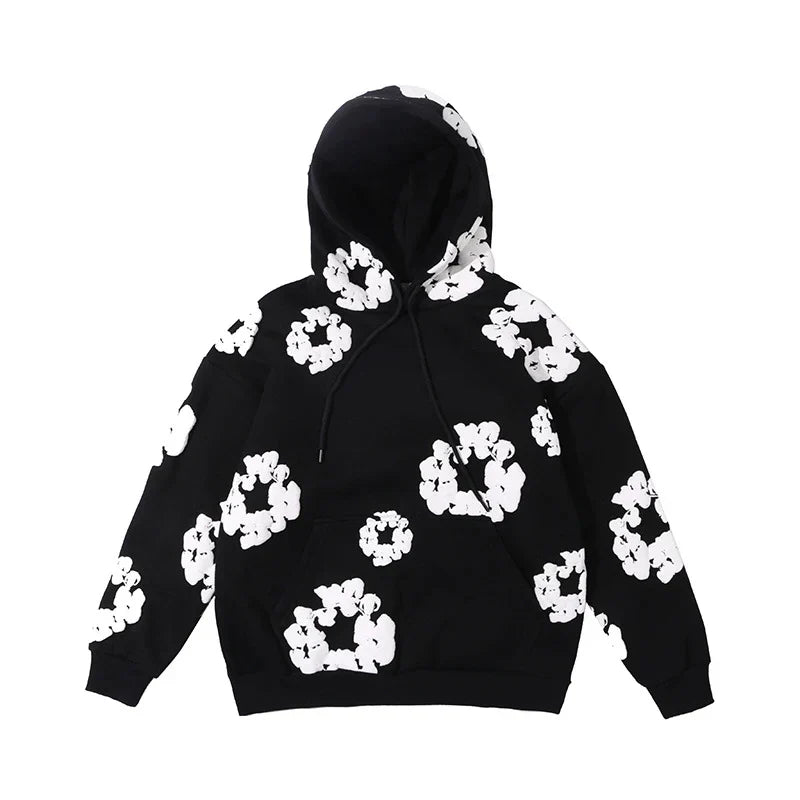 Men's Casual Soft Hooded Sweatshirt – Relaxed Fit Pullover Hoodie Autumn Winter Streetwear