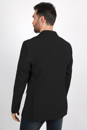 Date Night Stretch Blazer IV | Men's Blazer | Men Stretch Blazer Beige Black