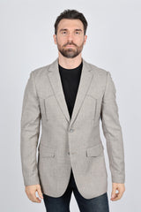 Western Sport Coat with Elbow Patch | Men's Blazer | Men Elbow Patch Sport Coat Beige Brown Charcoal Navy Grey