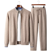 Pemberton Merino Wool Tracksuit | Men's Matching Tracksuit Set | Slim Fit Hoodie & Joggers UK