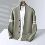 Finn Fine-Knit Cardigan | Men's Fine Knit Cardigan | Smart Slim Fit Knitwear UK