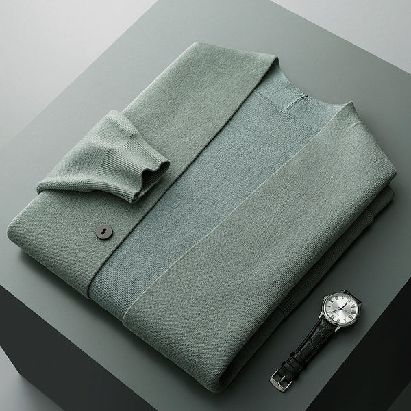 Finn Fine-Knit Cardigan | Men's Fine Knit Cardigan | Smart Slim Fit Knitwear UK