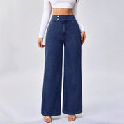 Celira High-Rise Jeans | Women's High-Rise Slim Jeans | Classic Stretch Denim Trousers UK