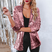Maeve Sequined Blazer | Premium Jacket | Smart Casual Outerwear UK