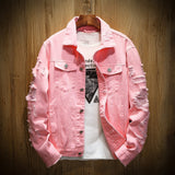 Bastian Ripped Jacket | Men's Distressed Ripped Jacket | Edgy Street-Style Outerwear UK