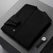Finn Fine-Knit Cardigan | Men's Fine Knit Cardigan | Smart Slim Fit Knitwear UK
