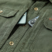 Brodie Cotton Workwear Shirt | Men's Classic Cotton Shirt | Smart Casual Everyday Top UK