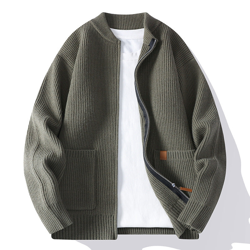 Henley Merino Fleece Jacket | Men's Merino Wool Fleece Jacket | Warm Lightweight Smart Outerwear UK