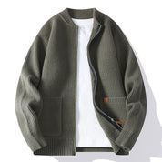 Henley Merino Fleece Jacket | Men's Merino Wool Fleece Jacket | Warm Lightweight Smart Outerwear UK