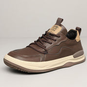 Noble Italiana Genuine Leather Trainers | Men's Genuine Leather Trainers | Smart Casual Fashion Shoes UK