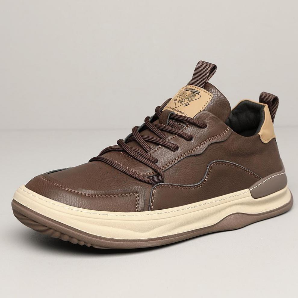 Noble Italiana Genuine Leather Trainers | Men's Genuine Leather Trainers | Smart Casual Fashion Shoes UK