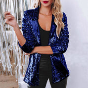 Maeve Sequined Blazer | Premium Jacket | Smart Casual Outerwear UK