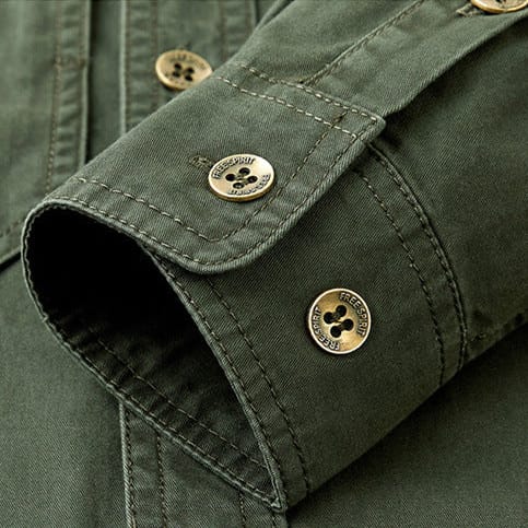 Brodie Cotton Workwear Shirt | Men's Classic Cotton Shirt | Smart Casual Everyday Top UK