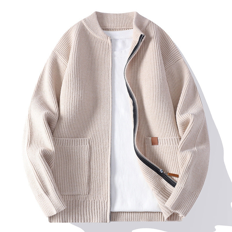 Henley Merino Fleece Jacket | Men's Merino Wool Fleece Jacket | Warm Lightweight Smart Outerwear UK