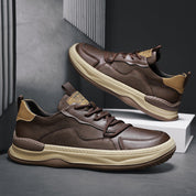 Noble Italiana Genuine Leather Trainers | Men's Genuine Leather Trainers | Smart Casual Fashion Shoes UK