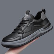 Noble Italiana Genuine Leather Trainers | Men's Genuine Leather Trainers | Smart Casual Fashion Shoes UK