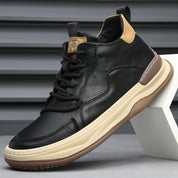 Alberti Leather Trainers | Men's Genuine Leather Trainers | Smart Casual Fashion Shoes UK