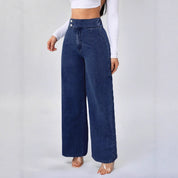 Celira High-Rise Jeans | Women's High-Rise Slim Jeans | Classic Stretch Denim Trousers UK