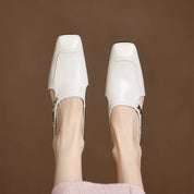 Hattie Leather Mules | Men's Classic Smart Shoes | Genuine Leather Smart Casual UK