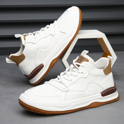 Alberti Leather Trainers | Men's Genuine Leather Trainers | Smart Casual Fashion Shoes UK