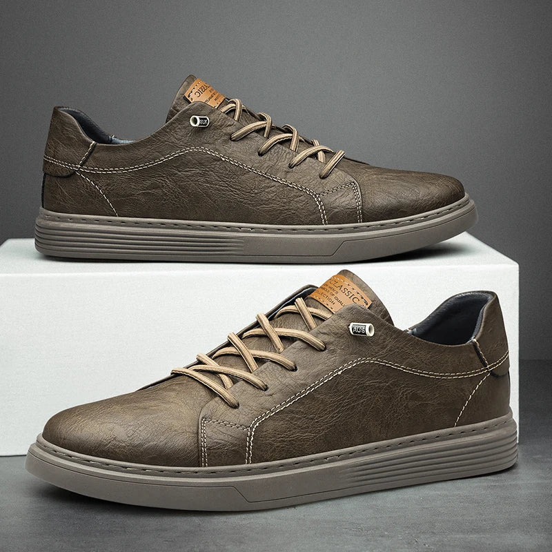 Oxfords Leather Trainers | Men's Leather Brogues | Classic Wingtip Oxford Smart Shoes UK
