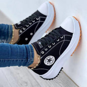 Stella Star Platform Trainer | Women's Platform Chunky Trainers | Thick Sole Fashion Shoes UK