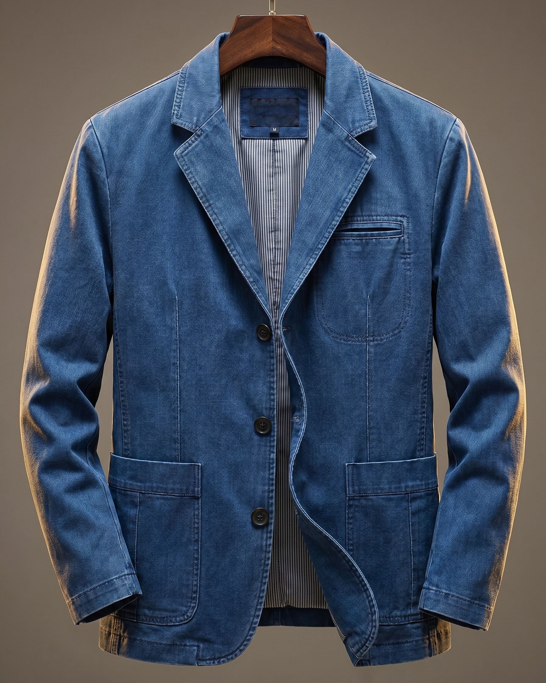 Milo Washed Heavyweight Shirt | Men's Oxford Button-Down Shirt | Smart Casual Formal Top UK