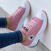Stella Star Platform Trainer | Women's Platform Chunky Trainers | Thick Sole Fashion Shoes UK